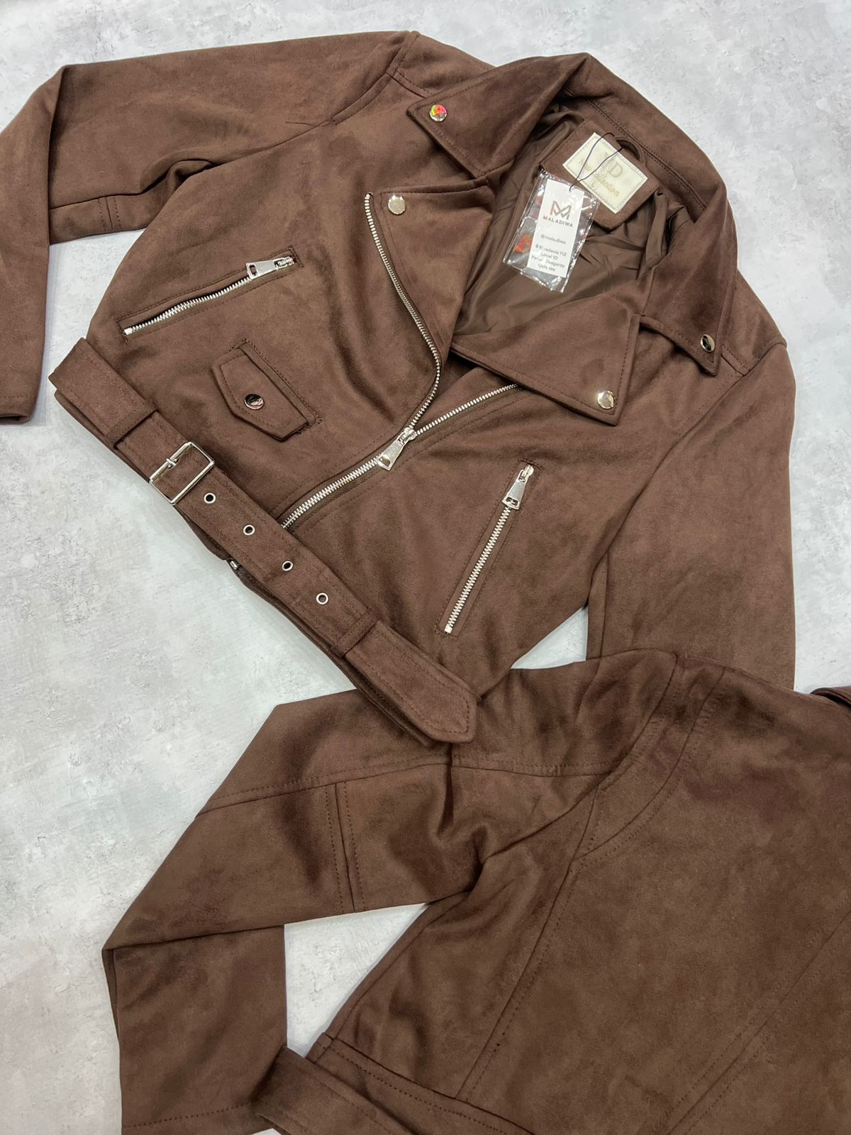 CHAQUETA DAKOTA GAMUZADA